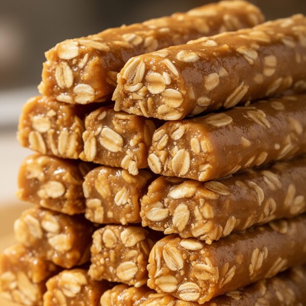 peanut butter oats chopsticks dogs