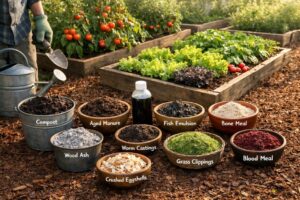 10 natural fertilizer for vegetable garden