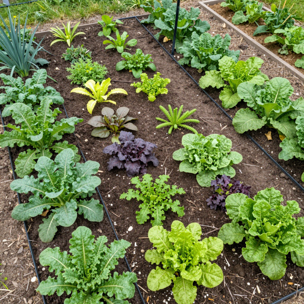 4. Build a “Mixed Bed” Example Using the 14 Vegetables (Layout Ideas)