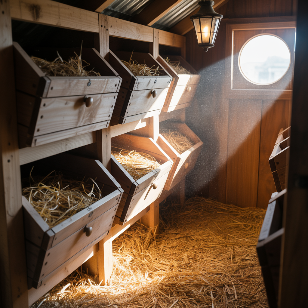 9. Choose Nesting Box Layouts That Support Cleaner Eggs