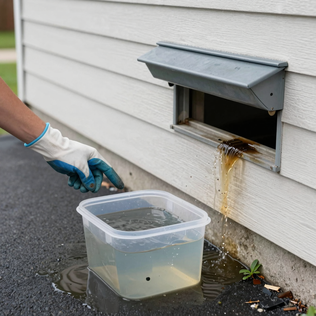 Step 2: Do a standing-water sweep (yard + house)
