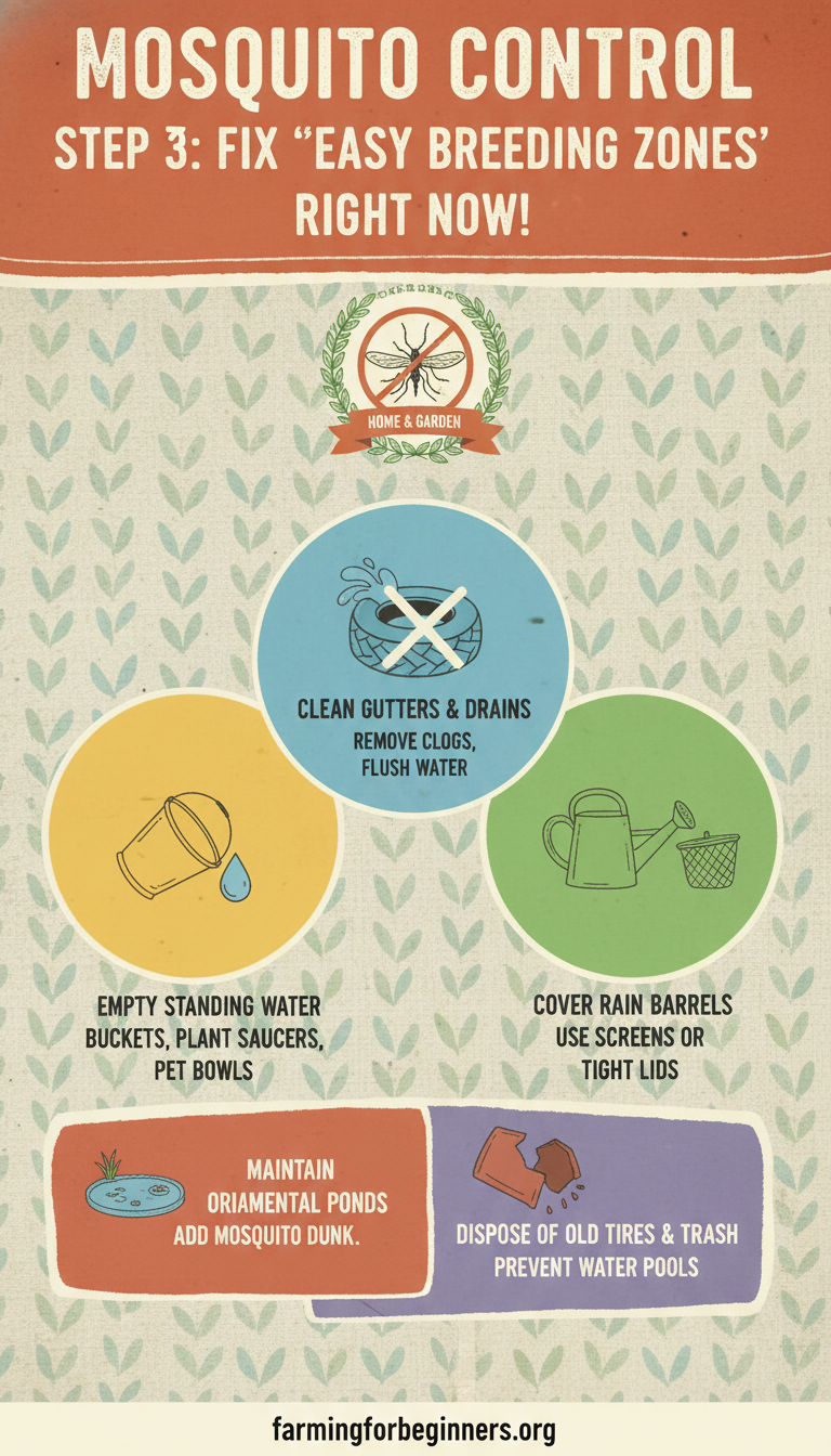 Step 3: Fix the “easy breeding zones” right now